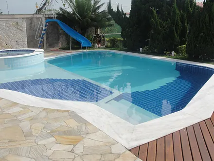 Piscina concluída