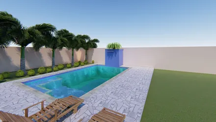 Piscina - projeto 3D